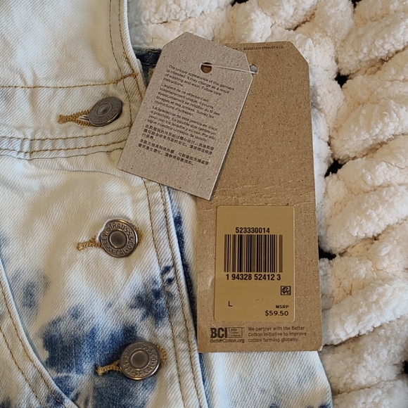 Levi's tie dye shortalls - Picture 4 of 4
